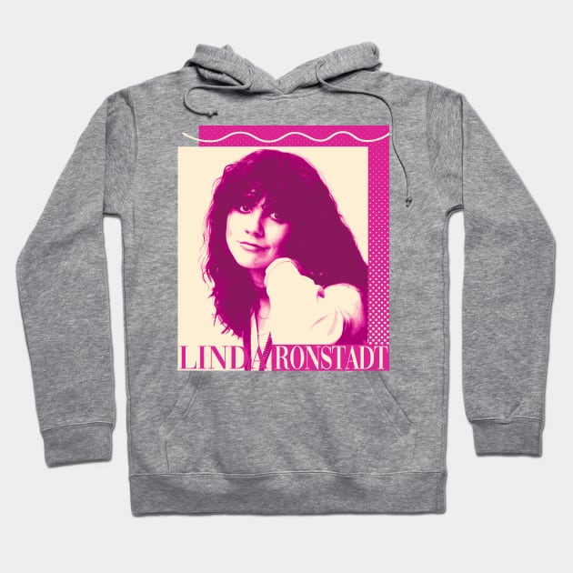 Linda Ronstadt /// Vintage portrait Hoodie by HectorVSAchille